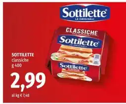 Famila Sottilette Classiche offerta