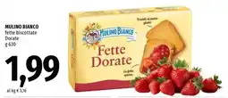 Famila MULINO BIANCO Fette Biscottate Dorate offerta