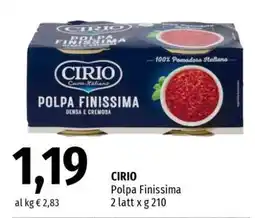 Famila CIRIO offerta