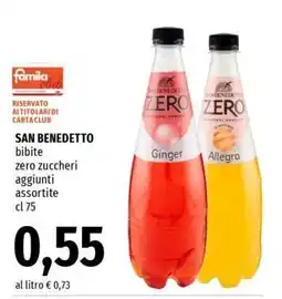 Famila SAN BENEDETTO offerta