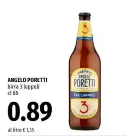 Famila ANGELO PORETTI offerta