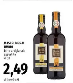 Famila MASTRI BIRRAI UMBRI offerta