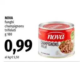Famila NOVA FUNGHI CHAMPIGNONS TRIFOLATI offerta