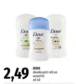 Famila DOVE offerta