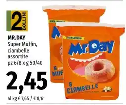 Famila MR.DAY Super Muffin/ciambelle assortite offerta