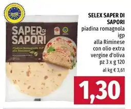Famila SELEX SAPER DI SAPORI offerta