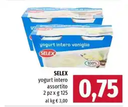 Famila SELEX yogurt intero assortito offerta