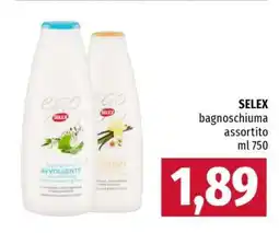 Famila SELEX bagnoschiuma assortito offerta