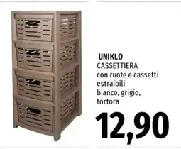 Famila UNIKLO CASSETTIERA offerta