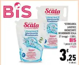 Conad Scala LAVATRICE IGIENIZZANTE Bicarbonato offerta