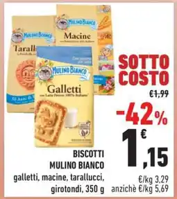 Conad Biscotti Mulino Bianco offerta