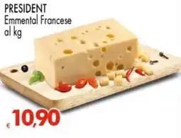 Despar PRESIDENT Emmental Francese offerta