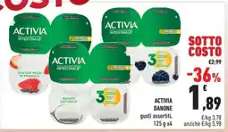 Conad ACTIVIA DANONE offerta