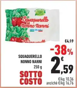 Conad Squaquerello Nonno Nanni offerta