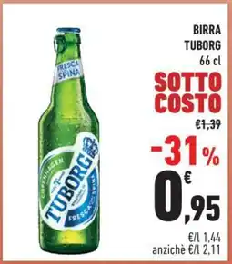 Conad Birra Tuborg offerta