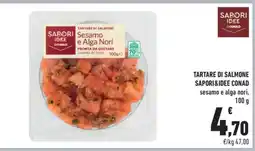 Conad Tartare di Salmone Sapori&Idee Conad offerta