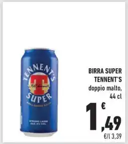 Conad Birra Super Tennent's offerta