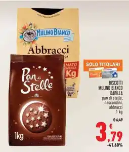 Conad Biscotti Mulino Bianco Barilla offerta