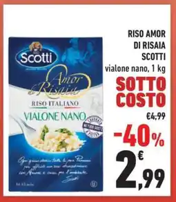Conad RISO AMOR DI RISAIA SCOTTI offerta