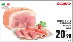 Conad Prosciutto Cotto di Alta Qualità Nazionale offerta