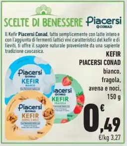 Conad KEFIR PIACERSI CONAD offerta