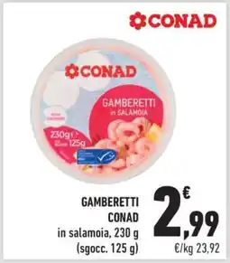 Conad GAMBERETTI CONAD offerta