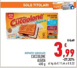 Conad CUCCIOLONE ALGIDA offerta