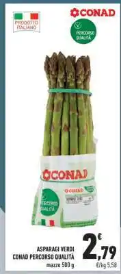 Conad ASPARAGI VERDI CONAD PERCORSO QUALITA' offerta