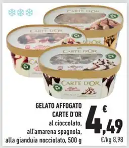 Conad Gelato Affogato Carte d'Or offerta