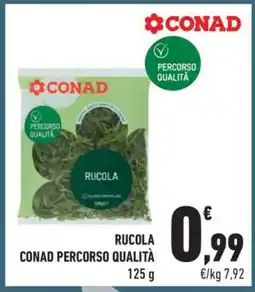 Conad Rucola Conad Percorso Qualità offerta