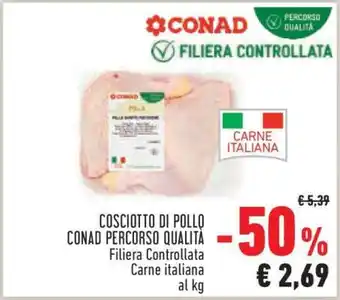 Conad COSCIOTTO DI POLLO CONAD PERCORSO QUALITA' offerta