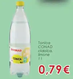 Conad Tonica CONAD classica, limone offerta