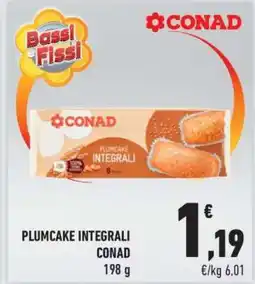 Conad PLUMCAKE INTEGRALI CONAD offerta