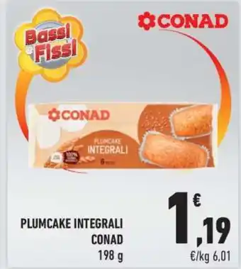 Conad PLUMCAKE INTEGRALI CONAD offerta