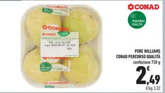 Conad Pere Williams Conad Percorso Qualità offerta