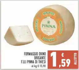 Conad Formaggio Ovino Brigante offerta