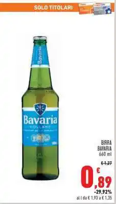 Conad BIRRA BAVARIA offerta