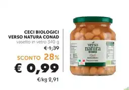 Conad CECI BIOLOGICI VERSO NATURA CONAD offerta