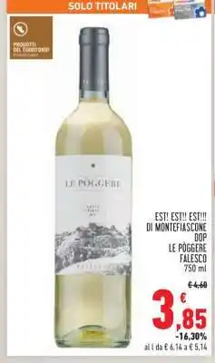 Conad EST!! EST!! EST!!! DI MONTEFIASCONE DOP offerta