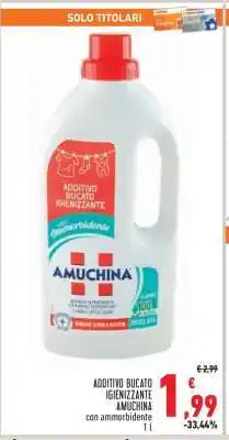 Conad Additivo Bucato Igienizzante Amuchina offerta
