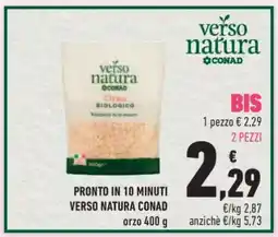 Conad VERSO NATURA CONAD orzo 400 g offerta