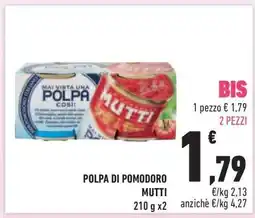 Conad POLPA DI POMODORO MUTTI offerta