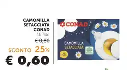 Conad CAMOMILLA SETACCIATA CONAD offerta
