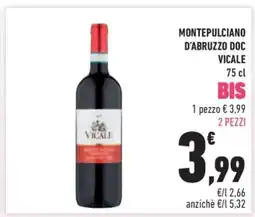 Conad Montepulciano d'Abruzzo DOC Vicale offerta