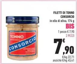 Conad FILETTI DI TONNO CONSORCIO offerta