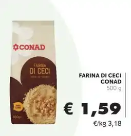 Conad FARINA DI CECI CONAD offerta