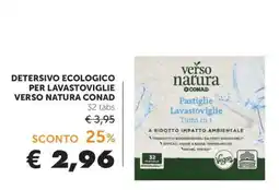Conad Detersivo Ecologico per Lavastoviglie Verso Natura Conad offerta