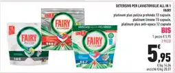 Conad DETERSIVO PER LAVASTOVIGLIE ALL IN 1 FAIRY offerta
