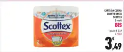 Conad SCOTTEX Carta da Cucina Quanto Basta offerta