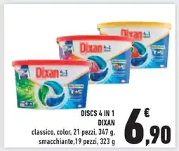 Conad DISCS 4 IN 1 DIXAN offerta